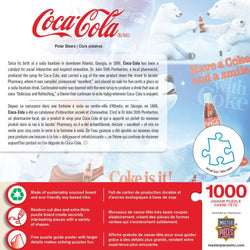Coca-Cola Polar Bears 1000 Piece Jigsaw Puzzle (ONLINE ORDER ONLY)