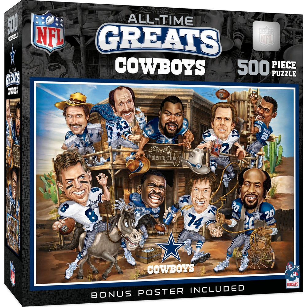 Dallas Cowboys - All-Time Greats 500 Piece Jigsaw Puzzle