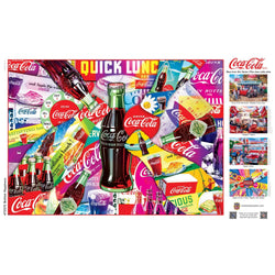 Coca-Cola - Bottled Happiness 1000 Piece Jigsaw Puzzle (ONLINE ORDER ONLY)