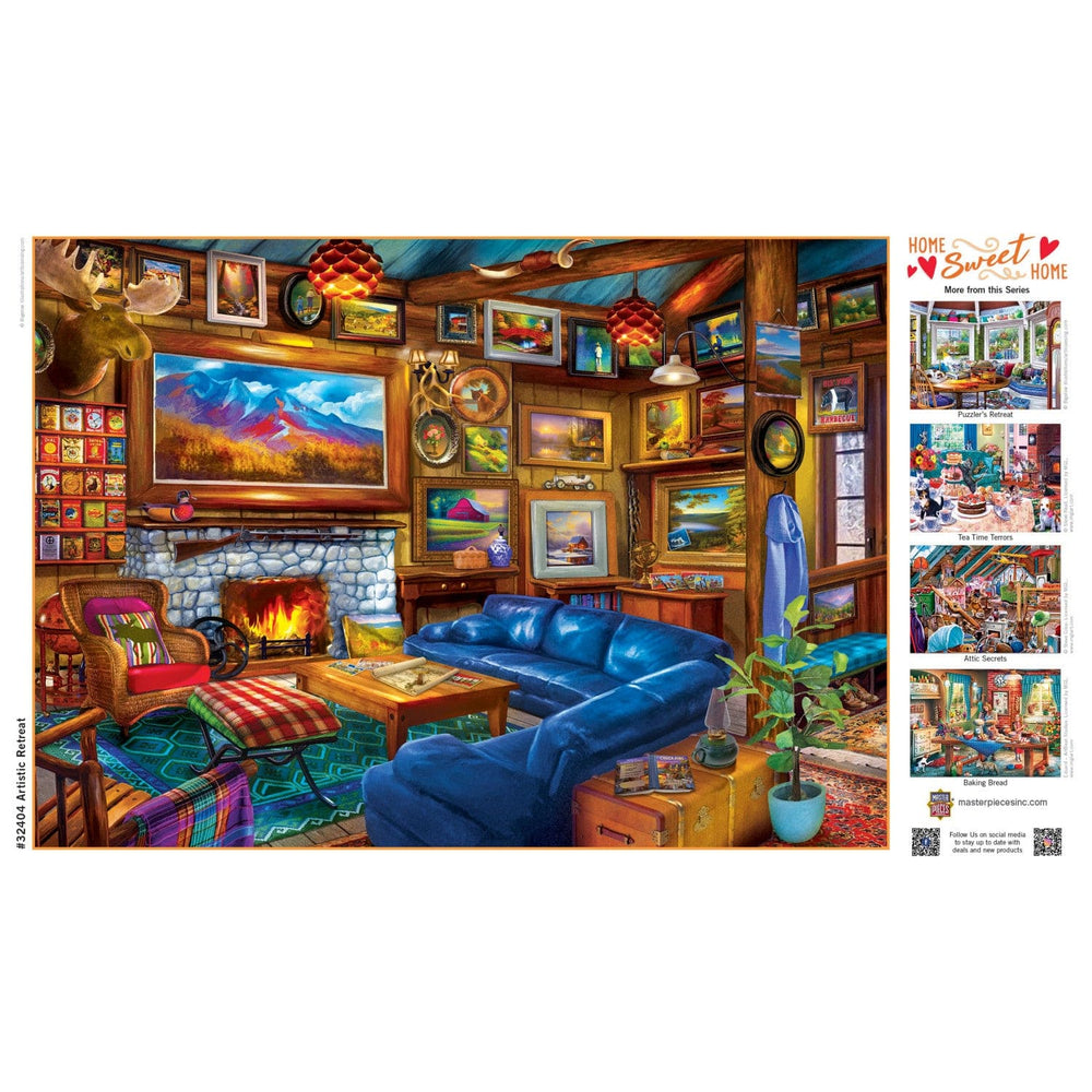 Home Sweet Home - Artistic Retreat 500 Piece Jigsaw Puzzle (ONLINE ORDER ONLY)