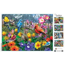Audubon - Morning Garden 1000 Piece Jigsaw Puzzle (ONLINE ORDER ONLY)