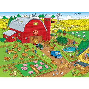 101 Things to Spot on a Farm - 101 Piece Jigsaw Puzzle (ONLINE ORDER ONLY)