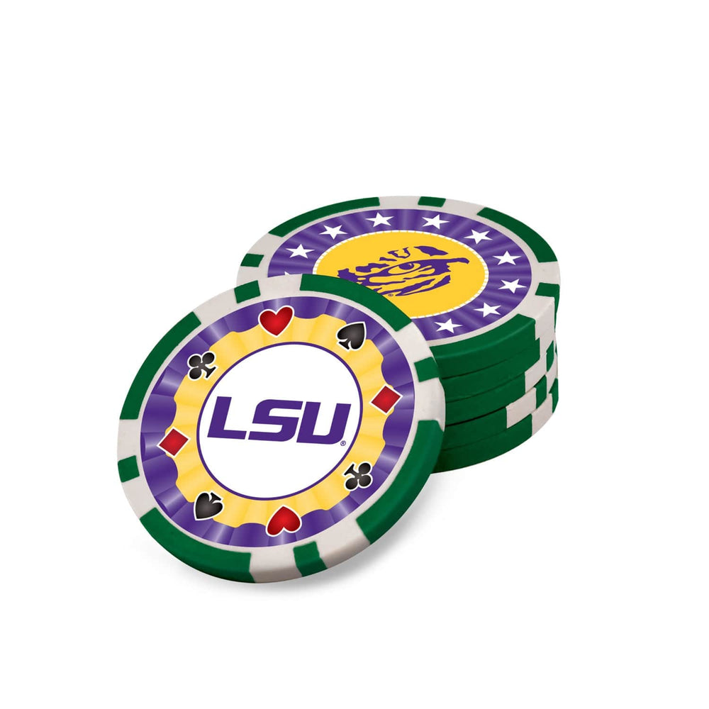 LSU Tigers 300 Piece Poker Set (ONLINE ORDER ONLY)
