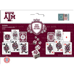 Texas A&M Aggies - 2-Pack Playing Cards & Dice Set (ONLINE ORDER ONLY)