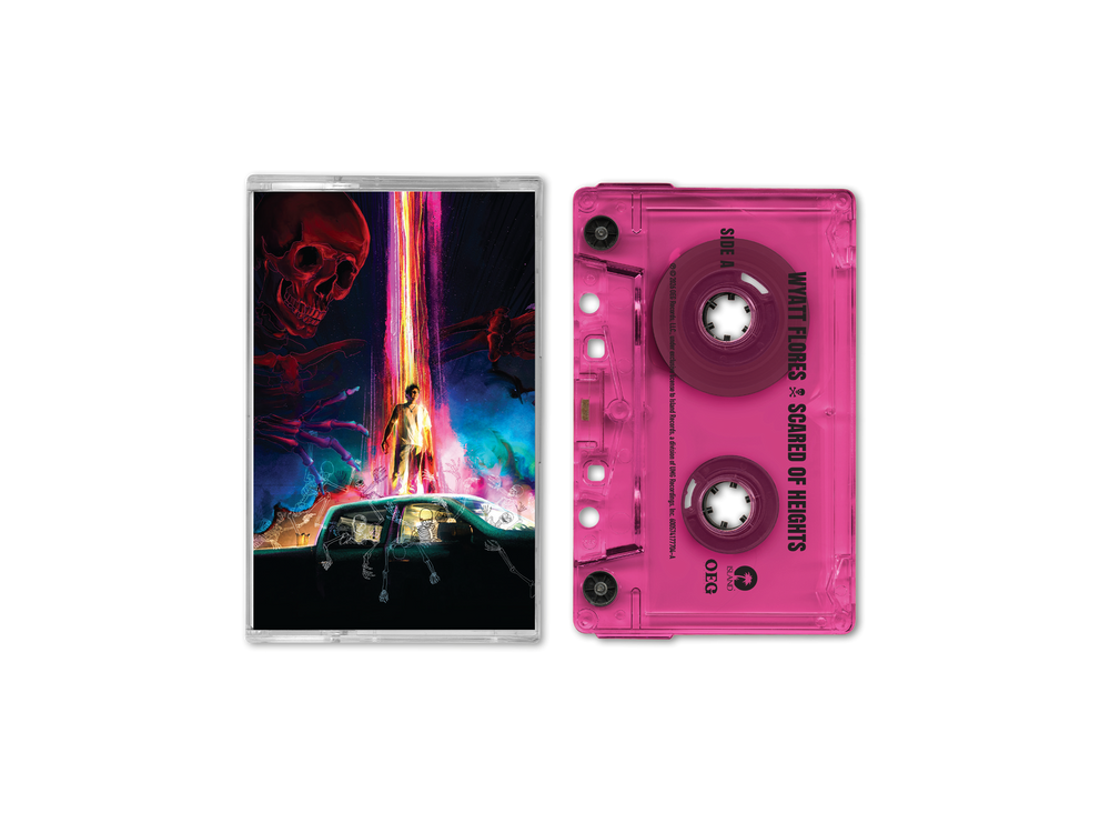 Wyatt Flores - Scared Of Heights [Pink Cassette] [Cassette]