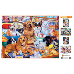 Playful Paws - Baking Cookoff 300 Piece EZ Grip Jigsaw Puzzle
