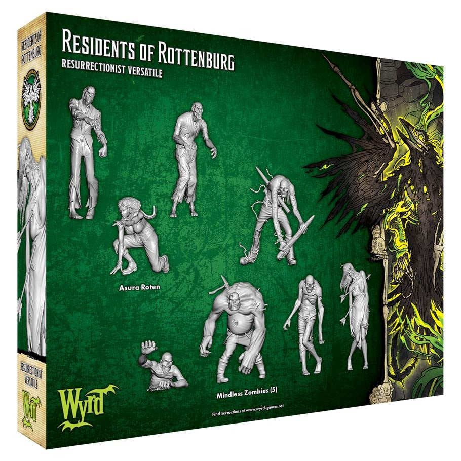 Malifaux Third Edition: Residents of Rottenburg (ONLINE ORDER ONLY)