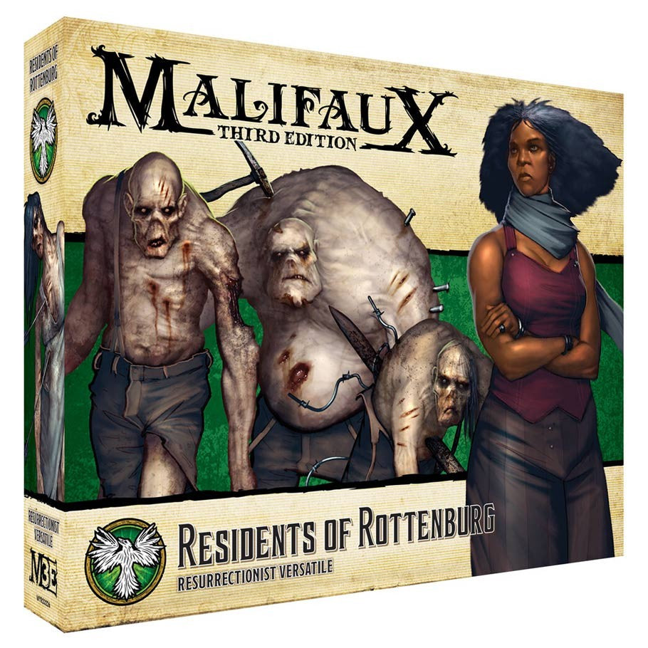 Malifaux Third Edition: Residents of Rottenburg (ONLINE ORDER ONLY)
