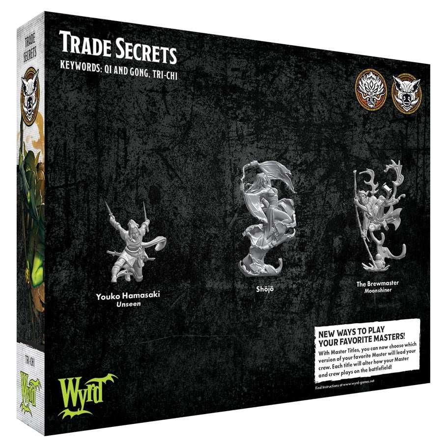 Malifaux Third Edition: Trade Secrets (ONLINE ORDER ONLY)