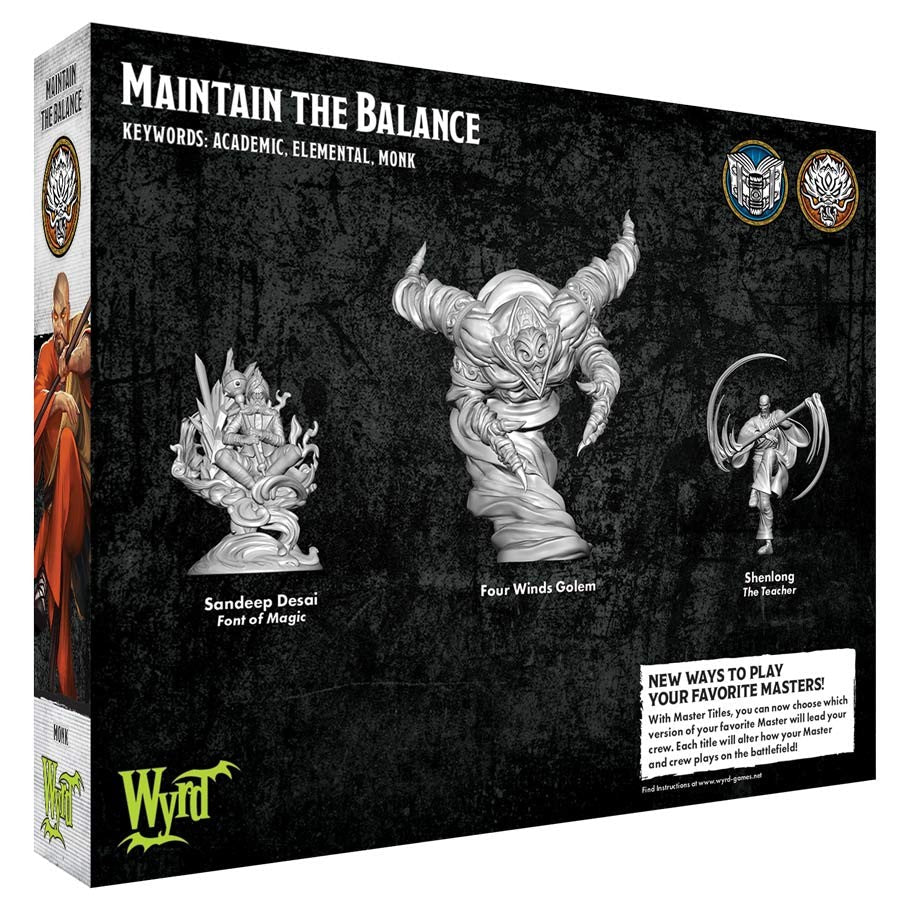 Malifaux Third Edition: Maintain the Balance (ONLINE ORDER ONLY)