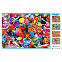 Flashbacks - Game On 1000 Piece Jigsaw Puzzle (ONLINE ORDER ONLY)