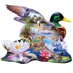 Shapes - Woodland Ducks 500 Piece Jigsaw Puzzle (ONLINE ORDER ONLY)