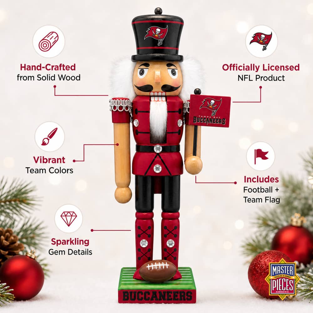 Tampa Bay Buccaneers - Collectible Nutcracker