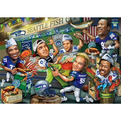 Seattle Seahawks - All Time Greats 500 Piece Jigsaw Puzzle (ONLINE ORDER ONLY)
