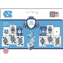 UNC Tar Heels - 2-Pack Playing Cards & Dice Set
