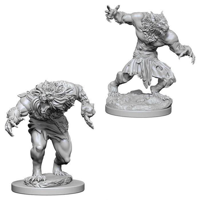 D&D: Nolzur's Marvelous Minis: Werewolves W4 (Unpainted) (ONLINE ORDER ONLY)