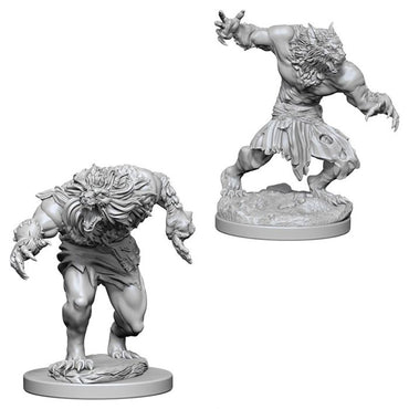 D&D: Nolzur's Marvelous Minis: Werewolves W4 (Unpainted) (ONLINE ORDER ONLY)