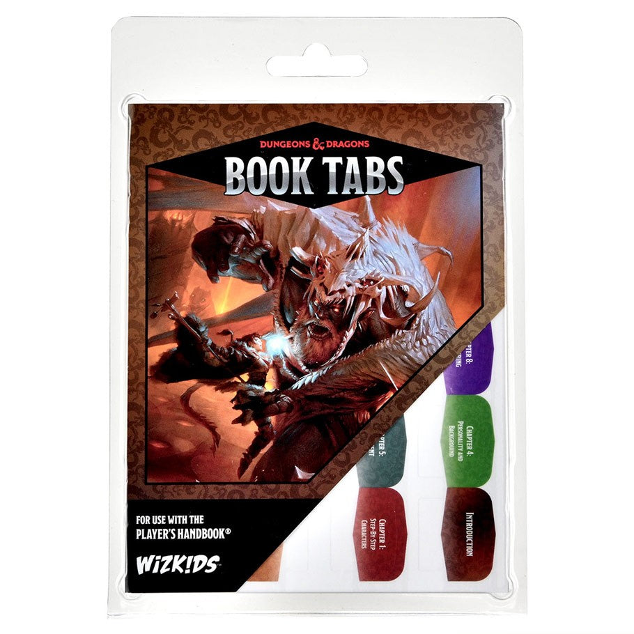 D&D Book Tabs: Player's Handbook (ONLINE ORDER ONLY)