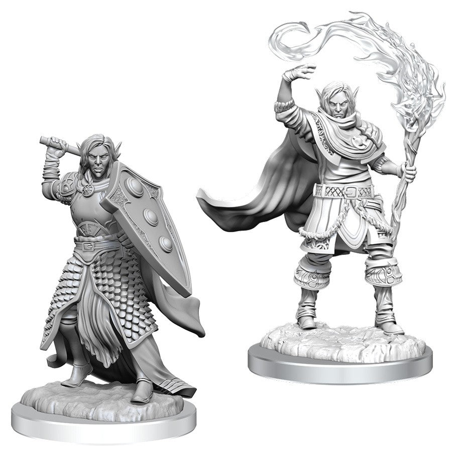 D&D: Nolzur's Marvelous Miniatures - Elf Cleric Male (ONLINE ORDER ONLY)