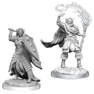 D&D: Nolzur's Marvelous Miniatures - Elf Cleric Male (ONLINE ORDER ONLY)