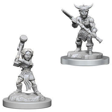 D&D: Nolzur's Marvelous Miniatures - Halfling Barbarians (ONLINE ORDER ONLY)