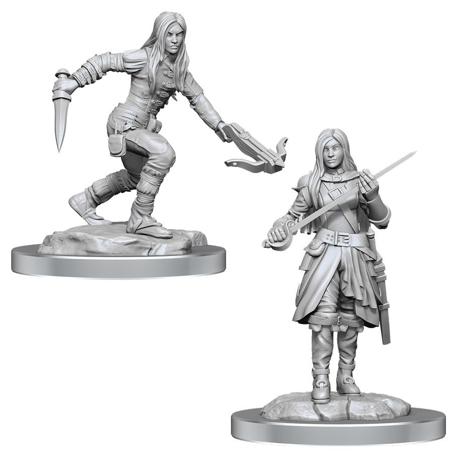 D&D: Nolzur's Marvelous Miniatures - Half-Elf Rogue Female (ONLINE ORDER ONLY)