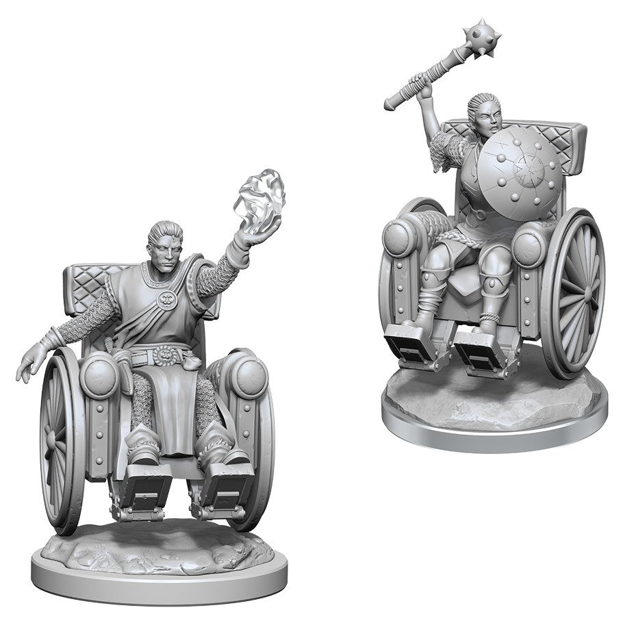 D&D: Nolzur's Marvelous Miniatures - Human Clerics (ONLINE ORDER ONLY)