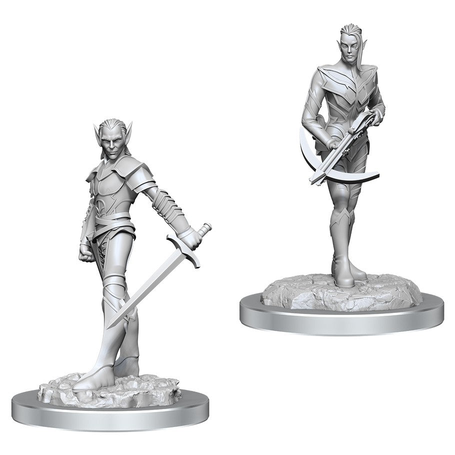 D&D: Nolzur's Marvelous Miniatures - Drow Fighters (ONLINE ORDER ONLY)