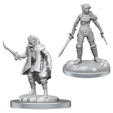 D&D: Nolzur's Marvelous Miniatures - Elf Rogue & Half-Elf Rogue Protégé (ONLINE ORDER ONLY)