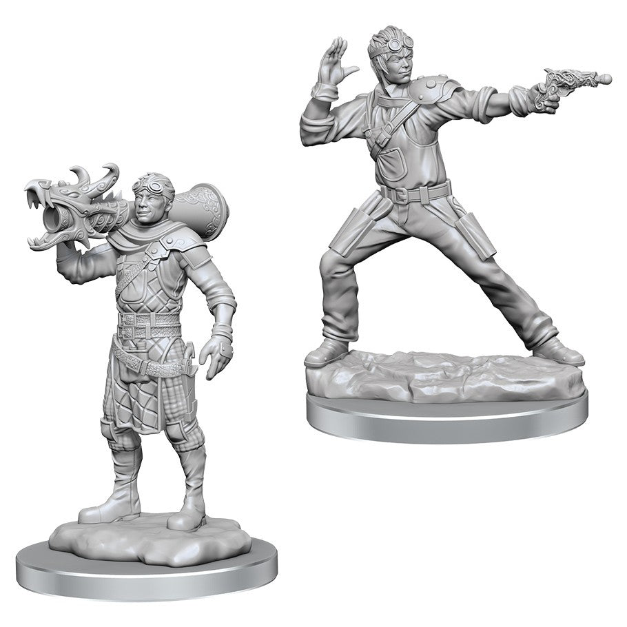 D&D: Nolzur's Marvelous Miniatures - Human Artificer & Human Apprentice (ONLINE ORDER ONLY)