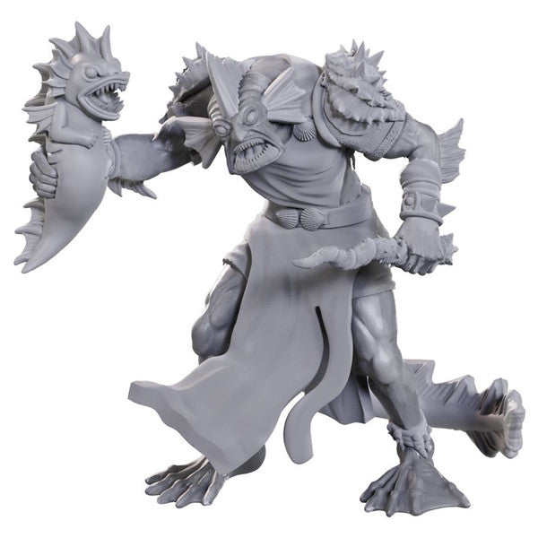 D&D: Nolzur's Marvelous Miniatures - Sahuagin Priestess (ONLINE ORDER ONLY)