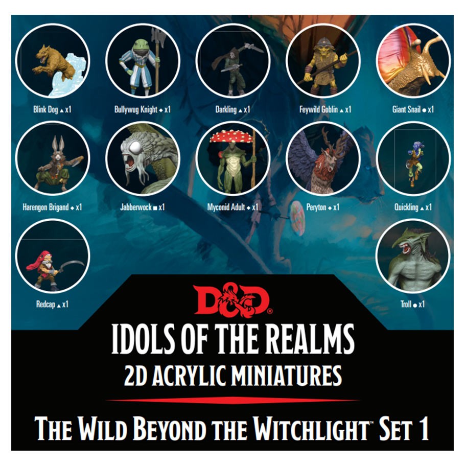 D&D: Idols of the Realms - The Wild Beyond The Witchlight - 2D Set 1 (ONLINE ORDER ONLY)