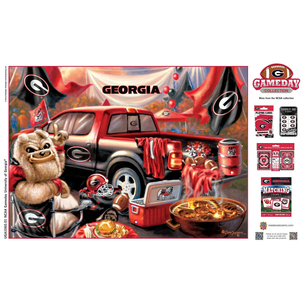 Georgia Bulldogs - Gameday 1000 Piece Jigsaw Puzzle (ONLINE ORDER ONLY)
