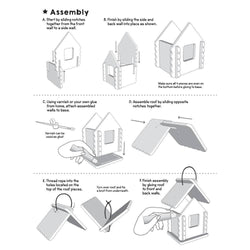 Birdhouse Wood Craft & Paint Kit