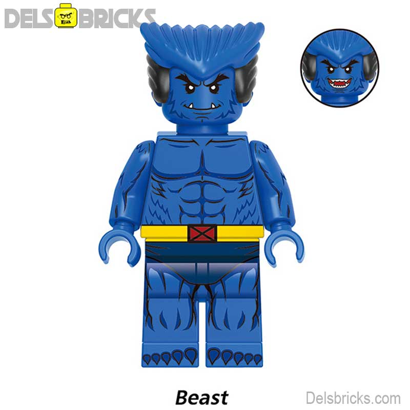 Beast From X-Men '97 Lego Minifigures custom toys NEW (ONLINE ORDER ONLY)