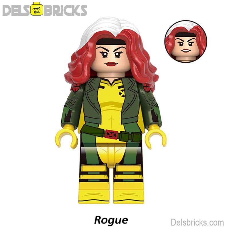 Rogue From X-Men '97 Lego Minifigures custom toys NEW (ONLINE ORDER ONLY)