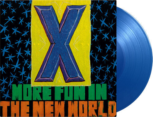 X. - More Fun In The New World (Limited Edition, 180 Gram Vinyl, Colored Vinyl, Blue) [Import] [Vinyl] (ONLINE ORDER ONLY)