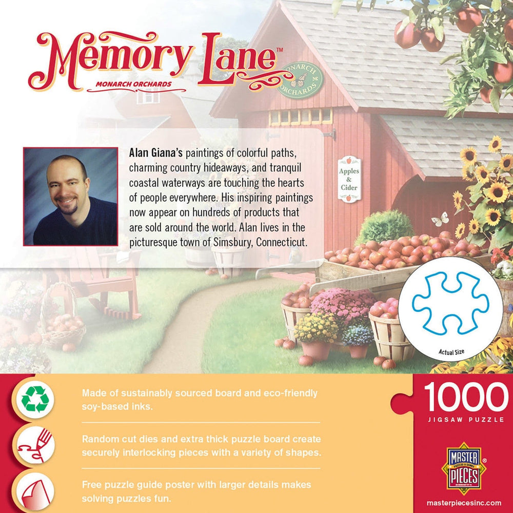 Memory Lane - Monarch Orchards 1000 Piece Jigsaw Puzzle (ONLINE ORDER ONLY)