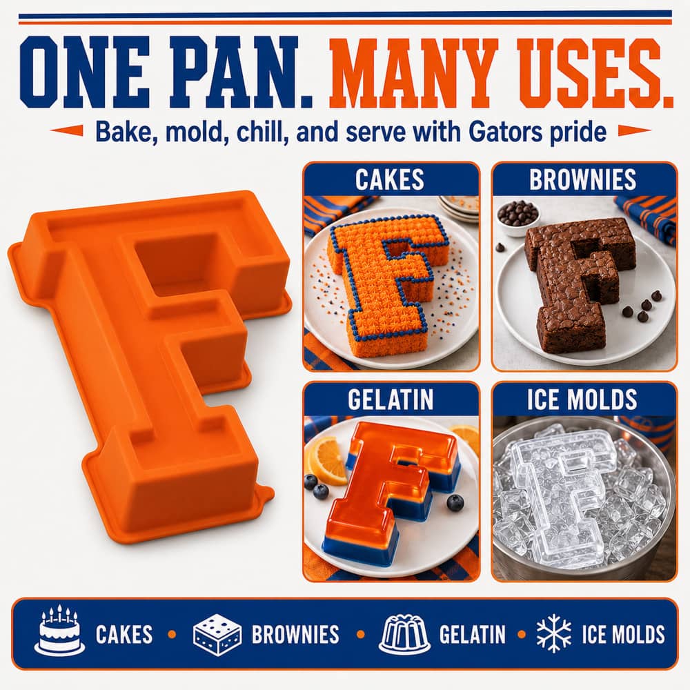 Florida Gators Orange Cake Pan
