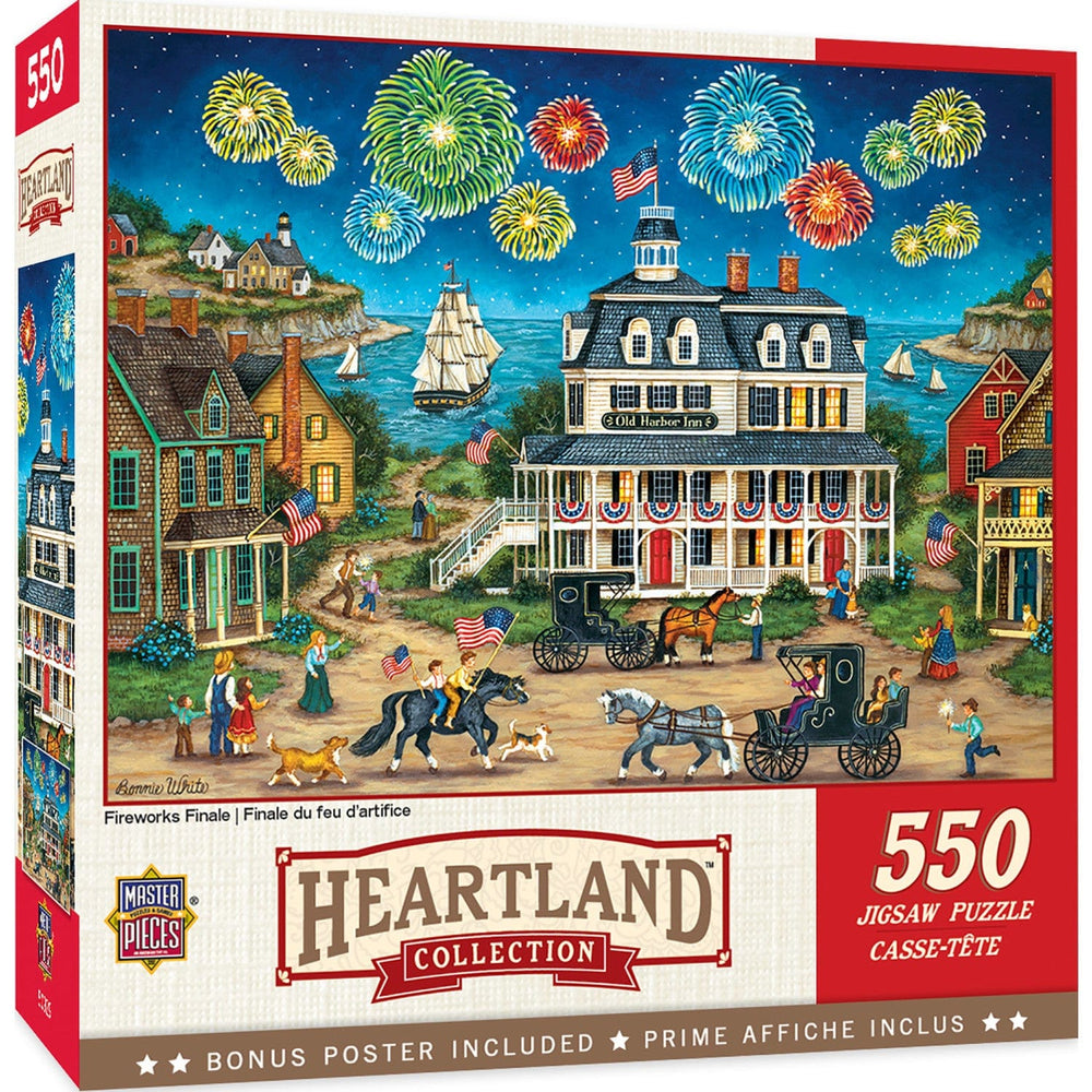 Heartland - Fireworks Finale 550 Piece Jigsaw Puzzle (ONLINE ORDER ONLY)