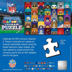 NFL Mascots 100 Piece Jigsaw Puzzle (ONLINE ORDER ONLY)