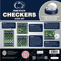 Penn State Nittany Lions Checkers Board Game