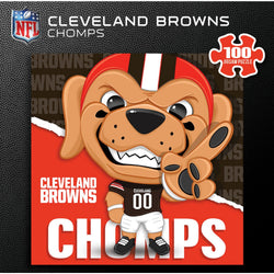 Chomps - Cleveland Browns Mascot 100 Piece Jigsaw Puzzle (ONLINE ORDER ONLY)