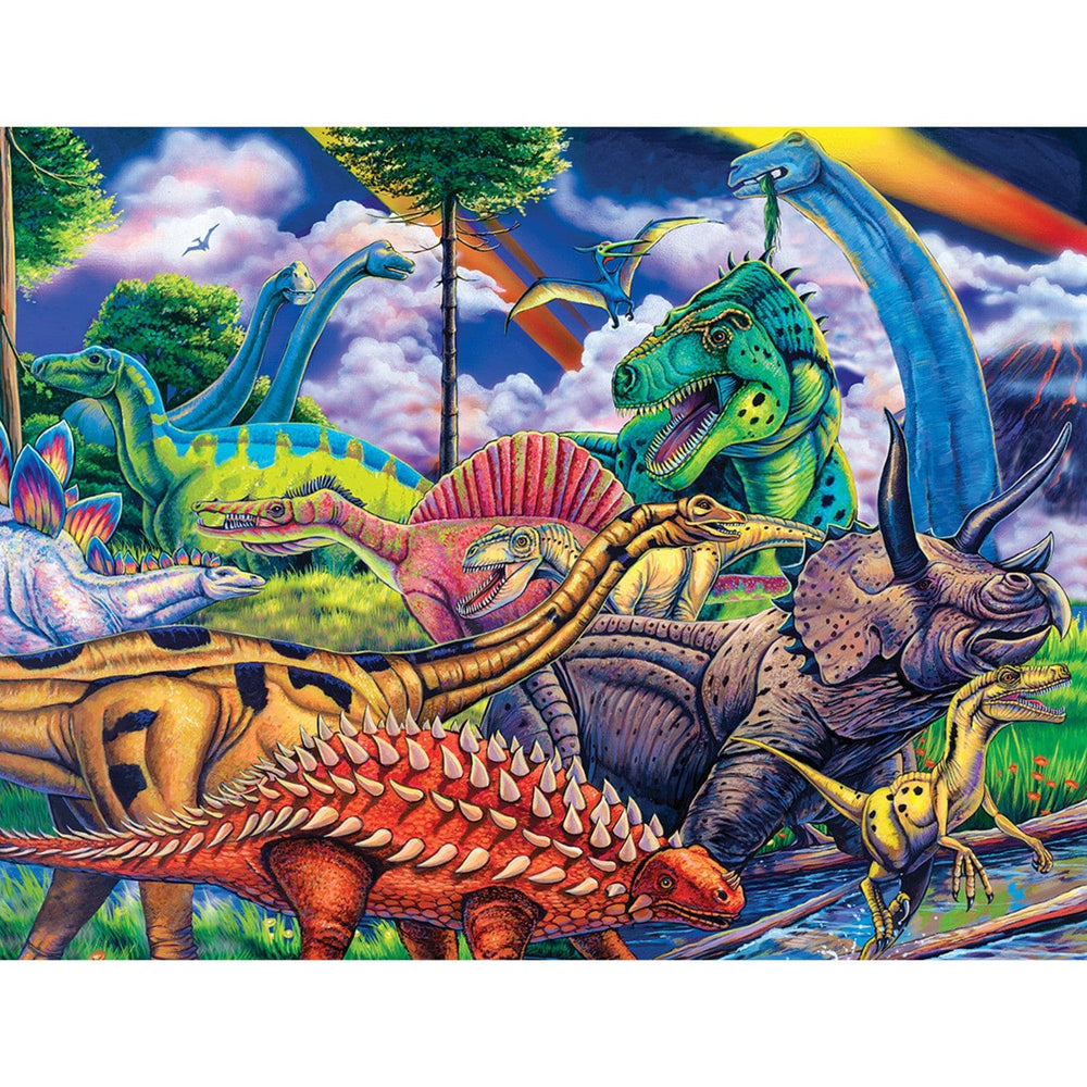 World of Animals - Dinosaur Friends 100 Piece Jigsaw Puzzle (ONLINE ORDER ONLY)