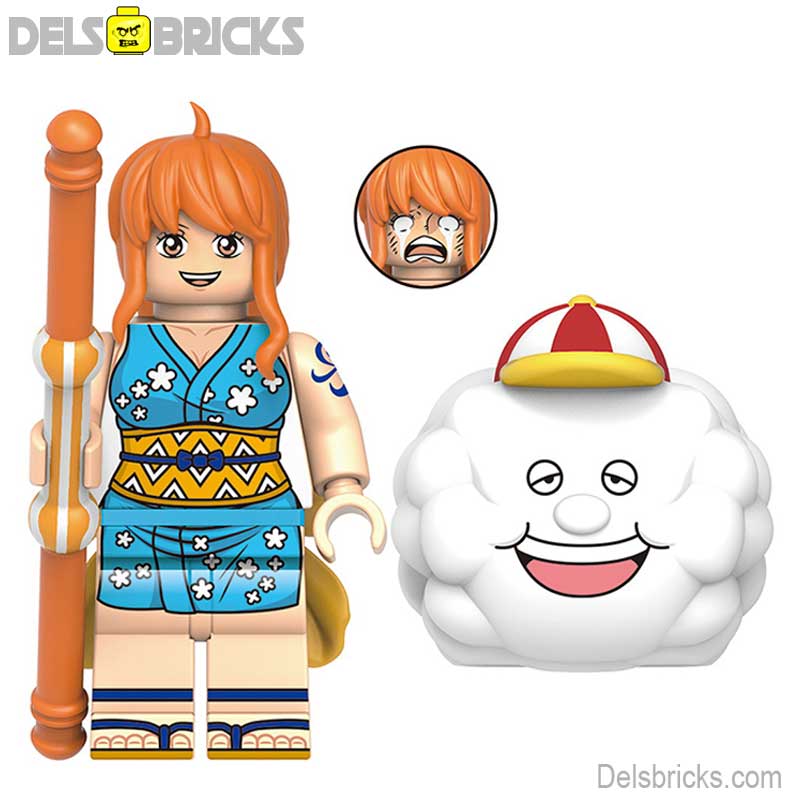 Nami from ONE PIECE Anime Lego Minifigures custom toys New (ONLINE ORDER ONLY)