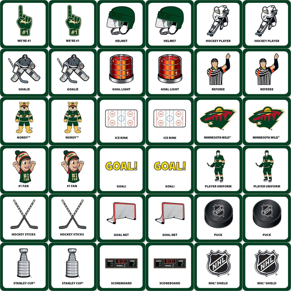 Minnesota Wild Matching Game (ONLINE ORDER ONLY)