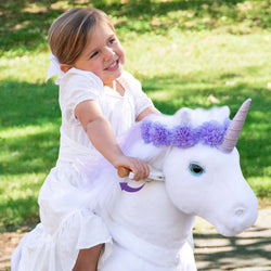 Model X Ride on Unicorn for Age 3-4 Purple (ONLINE ORDER ONLY)