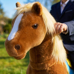 Model X® Horse Ride-On Toy Age 3–4 – Brown