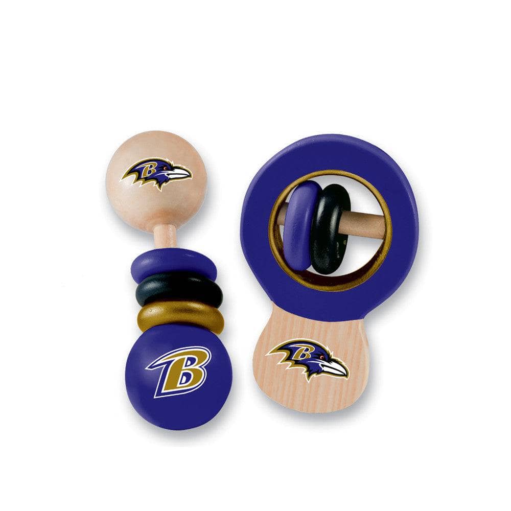 Baltimore Ravens - Baby Rattles 2-Pack (ONLINE ORDER ONLY)