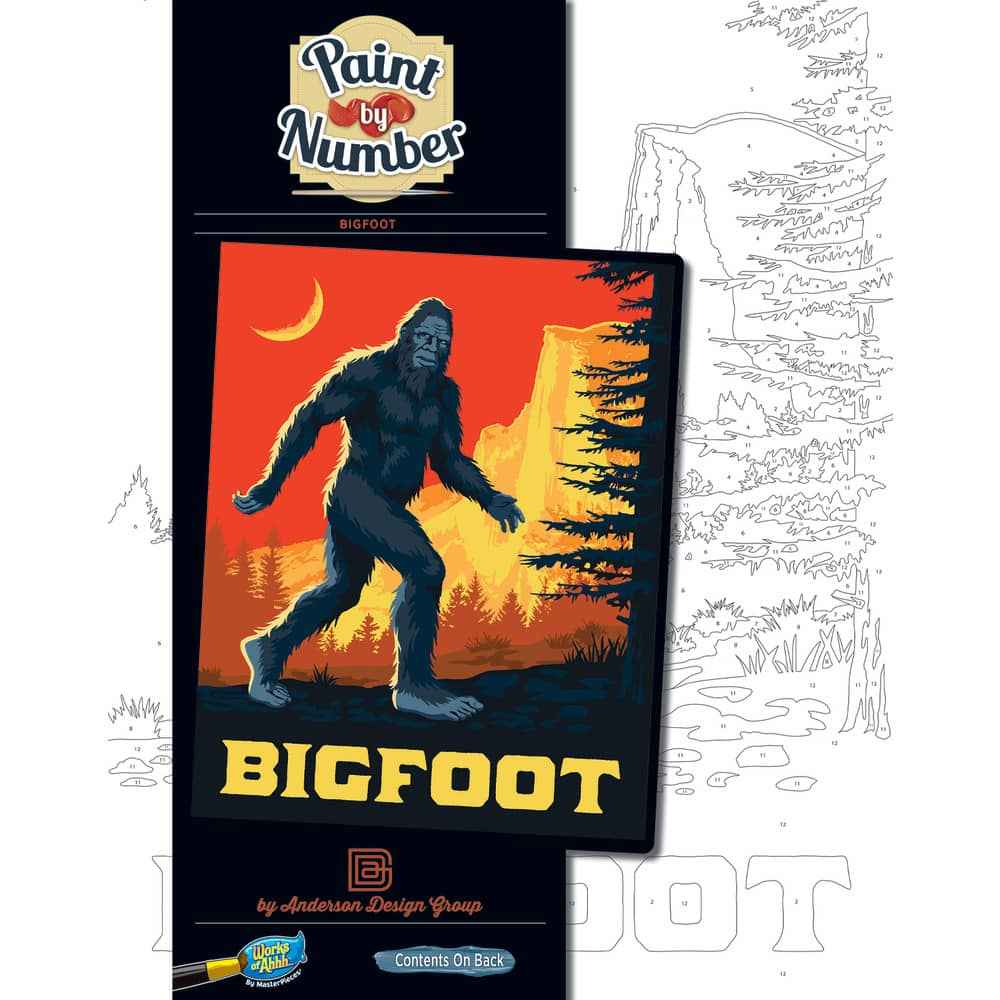 Big Foot - Paint by Number